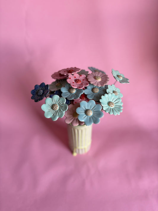 Blümchen hellblau