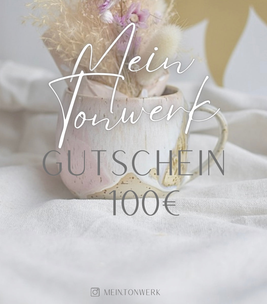Geschenkgutschein 10€, 25€, 50€, 100€