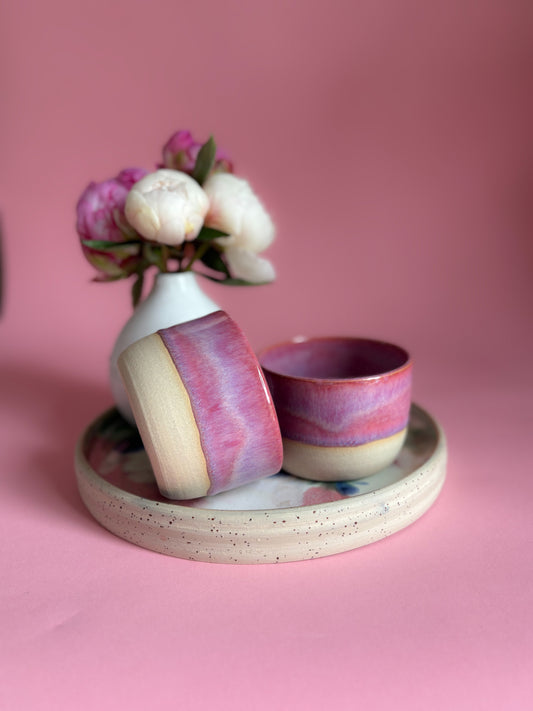 Becher pink