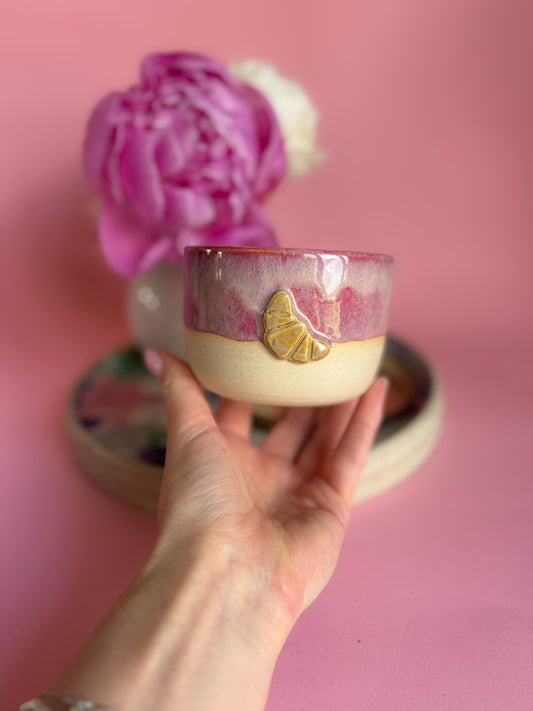 Cornettie Becher pink