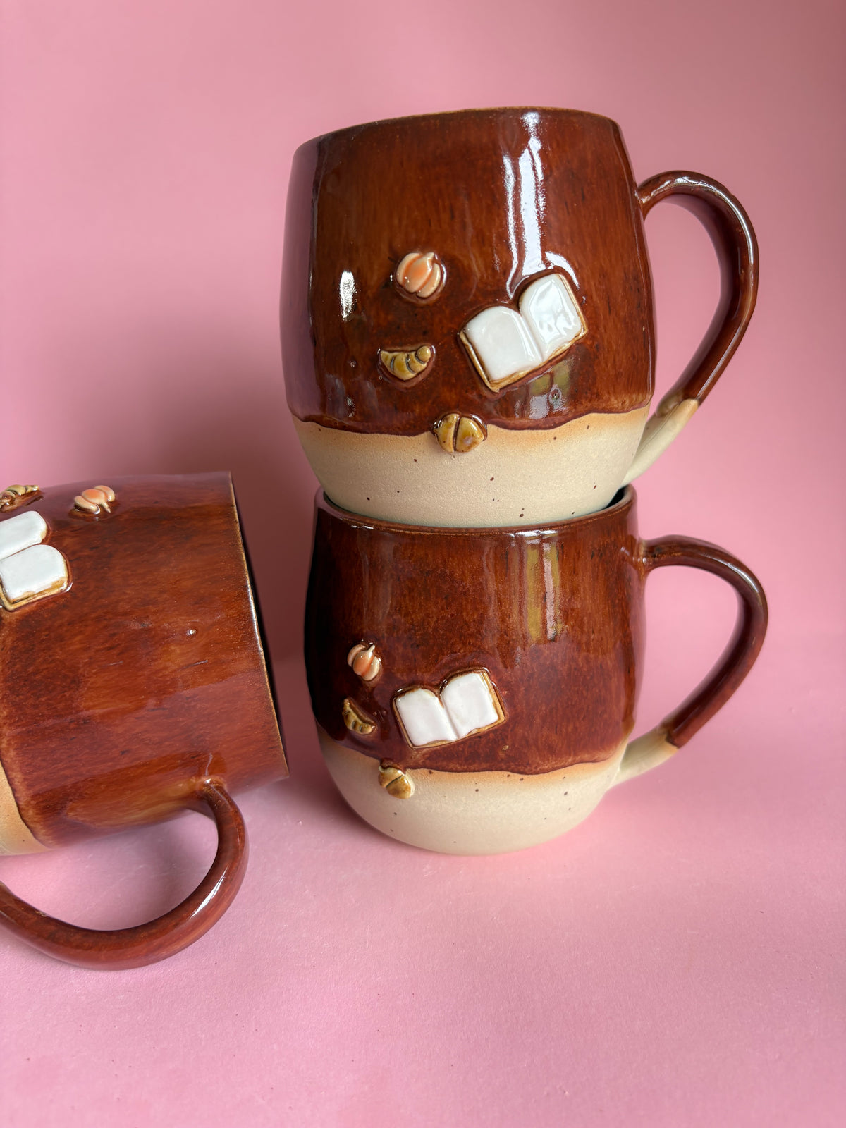 Cosy Herbst Book Tasse