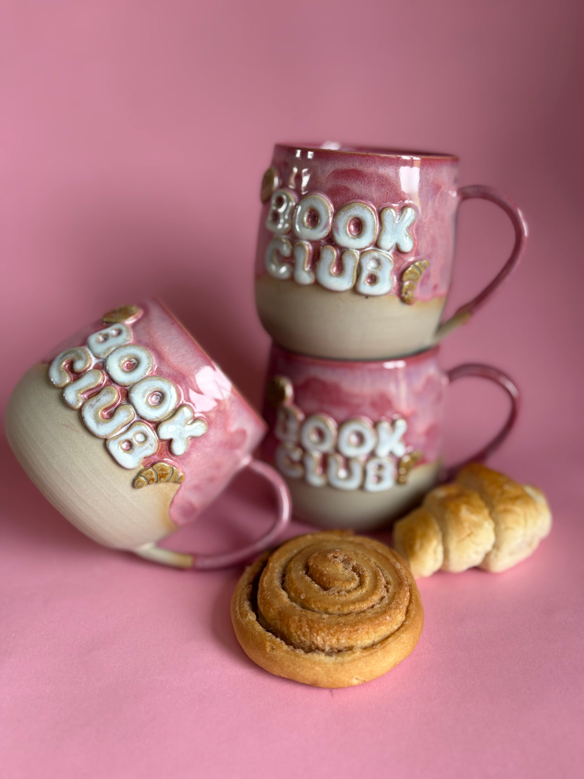 Book Club Tasse pink