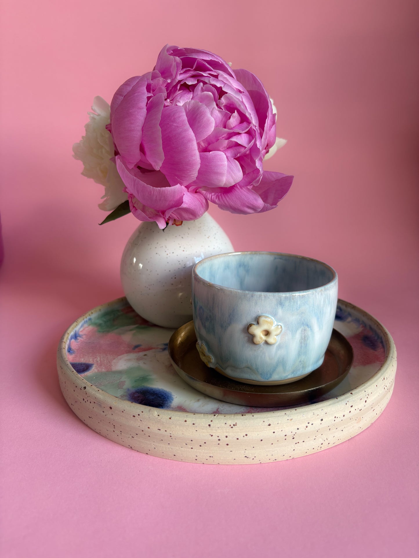 Blumen Becher
