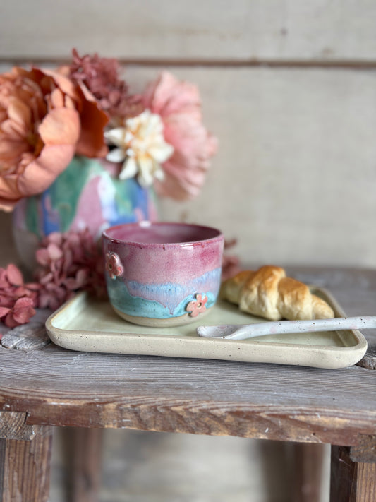 Blümchen Becher (Vorbestellung 6-8 Wochen)