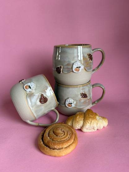 Pumkin spice Tasse beige