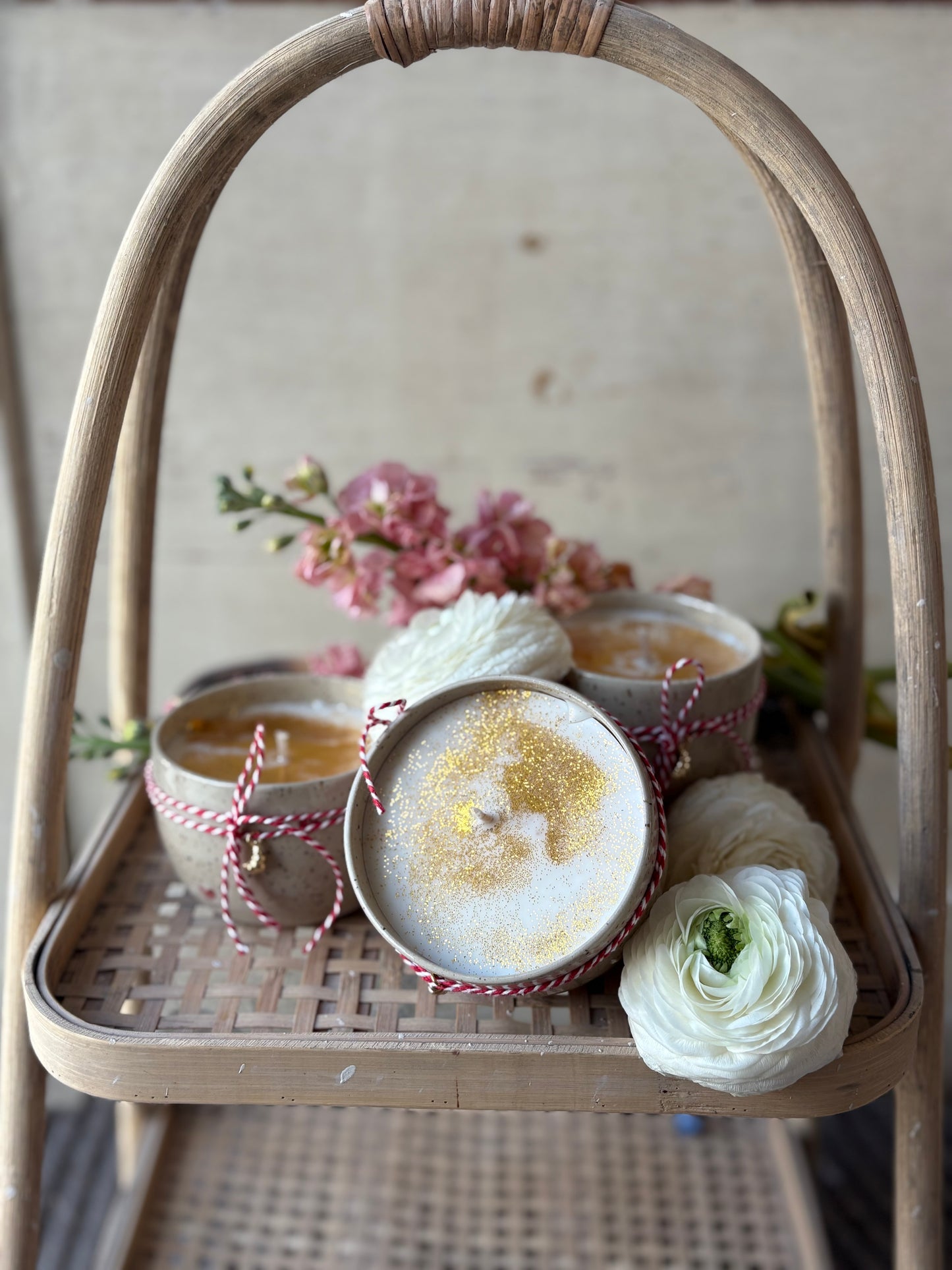 Herzchen Kerzen niedrig