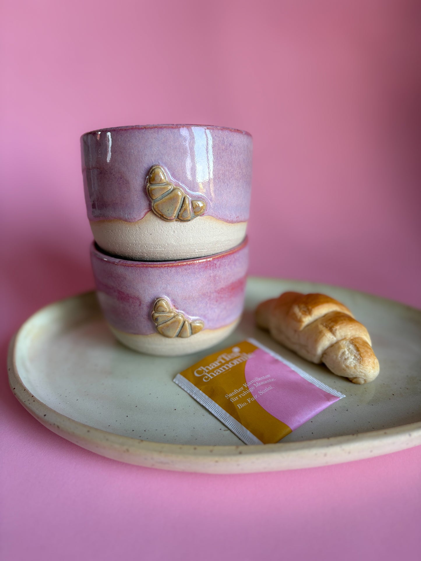 Cornettie Becher pink