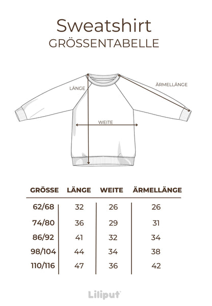 Cacao before Chaos Sweatshirt beige Mini and Me Edition: 62/68