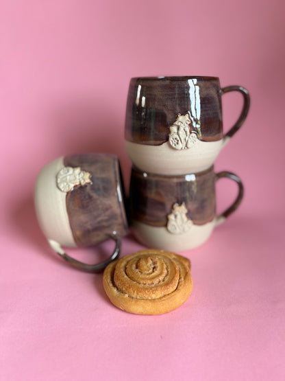 Fuchs Tasse braun