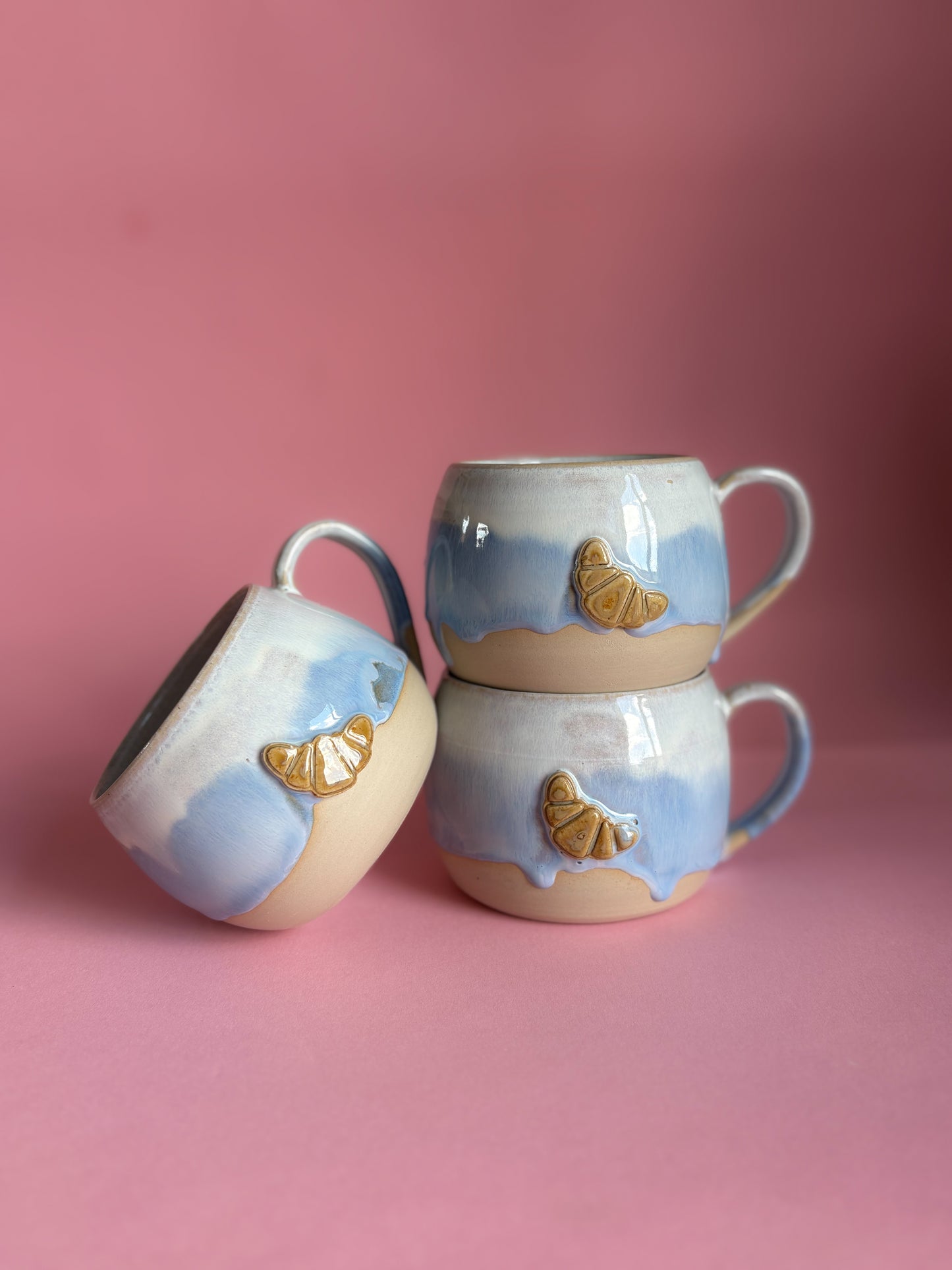 Cornettie Tasse blau B-Ware