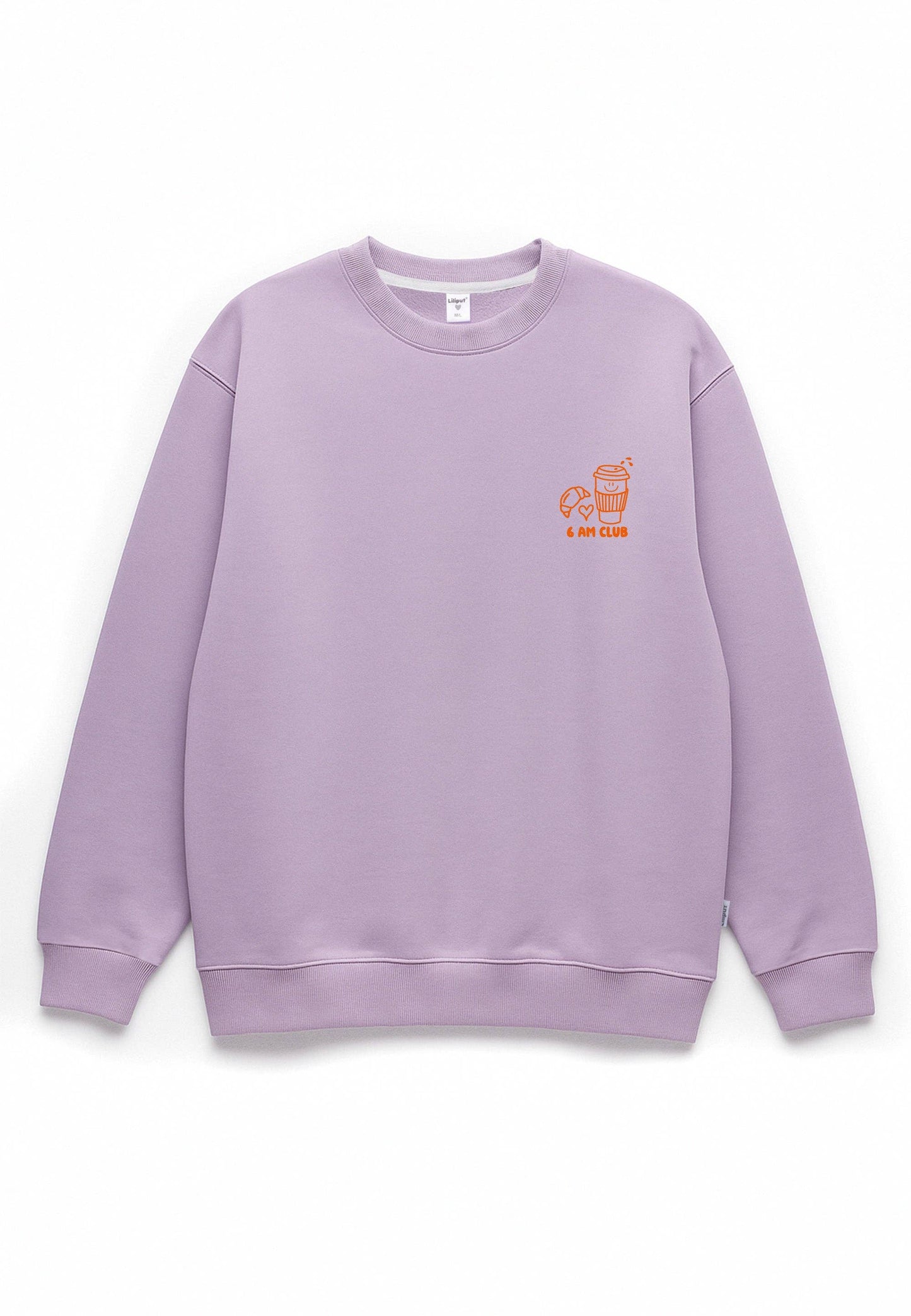 Erwachsenen Sweatshirt Coffee before Chaos flieder: S/M