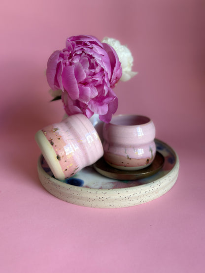 Bubble Becher rosa
