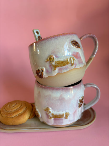 Herbst Dackel Tasse