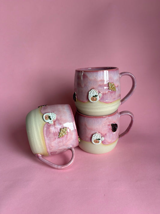 Pumkin spice Tasse pink
