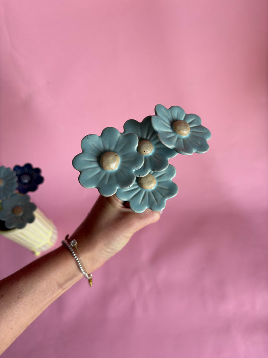 Blümchen hellblau