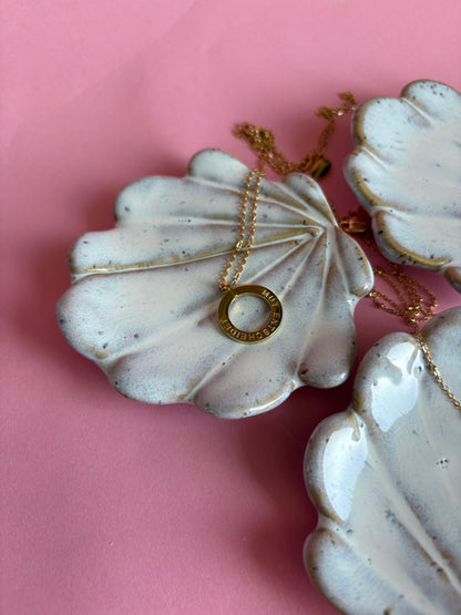 Mantra Kette Gold