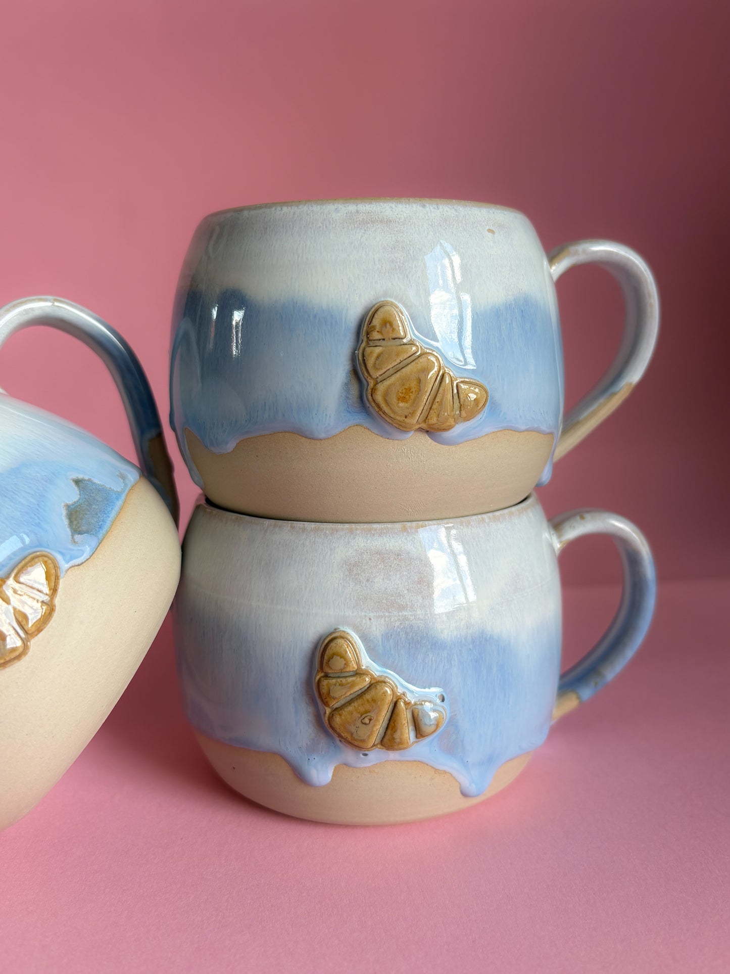 Cornettie Tasse blau B-Ware