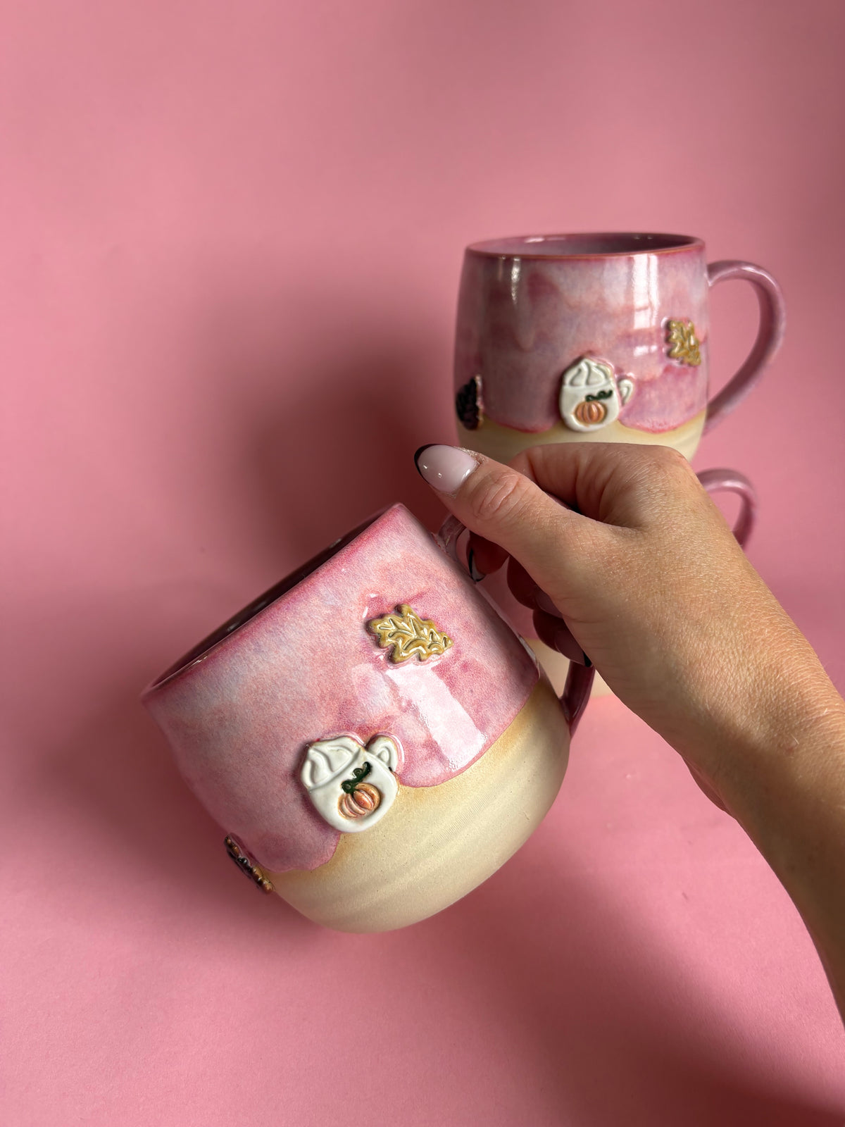 Pumkin spice Tasse pink