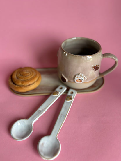 Großer Löffel mit Eichel