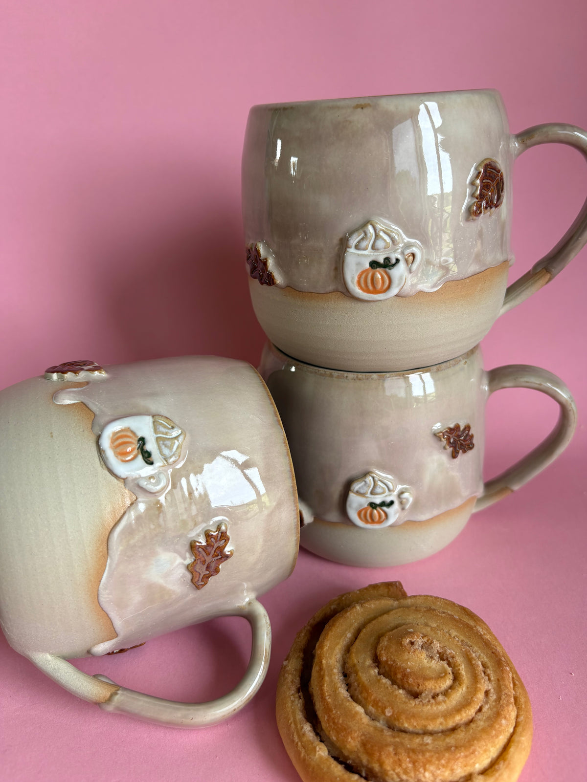 Pumkin spice Tasse beige