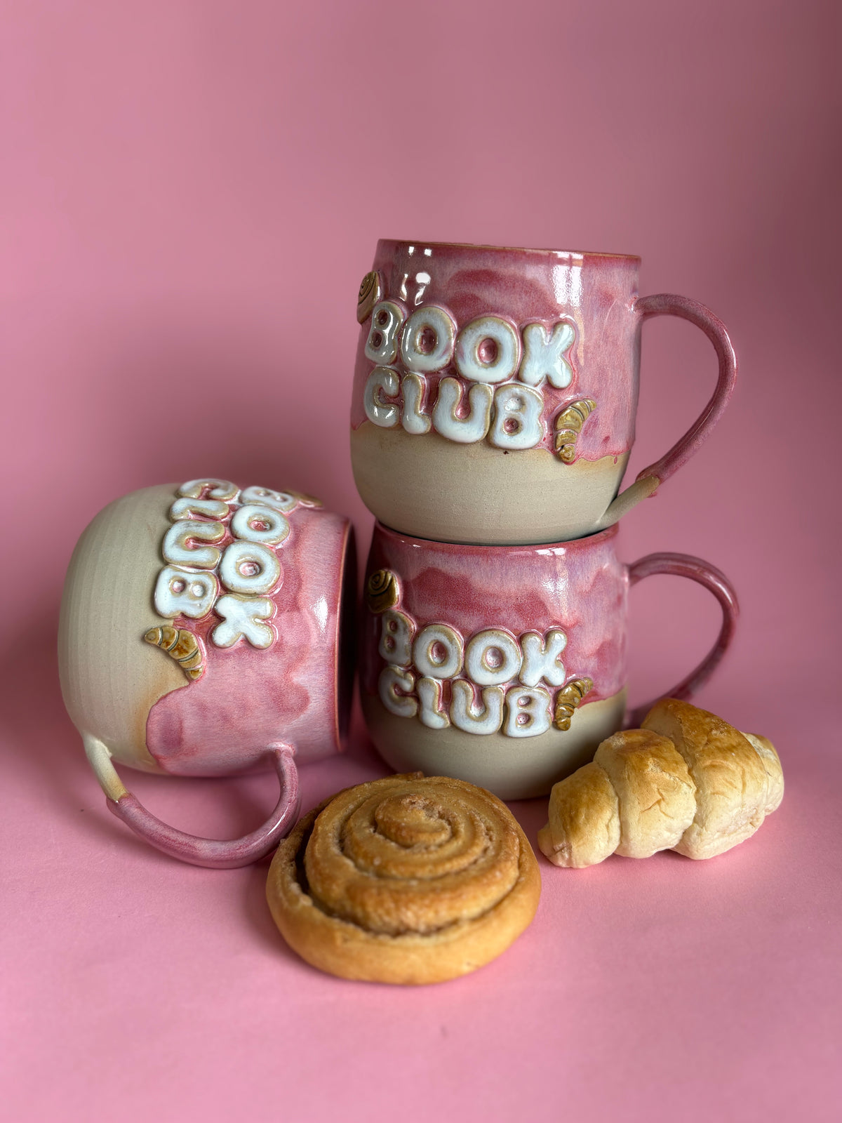 Book Club Tasse pink