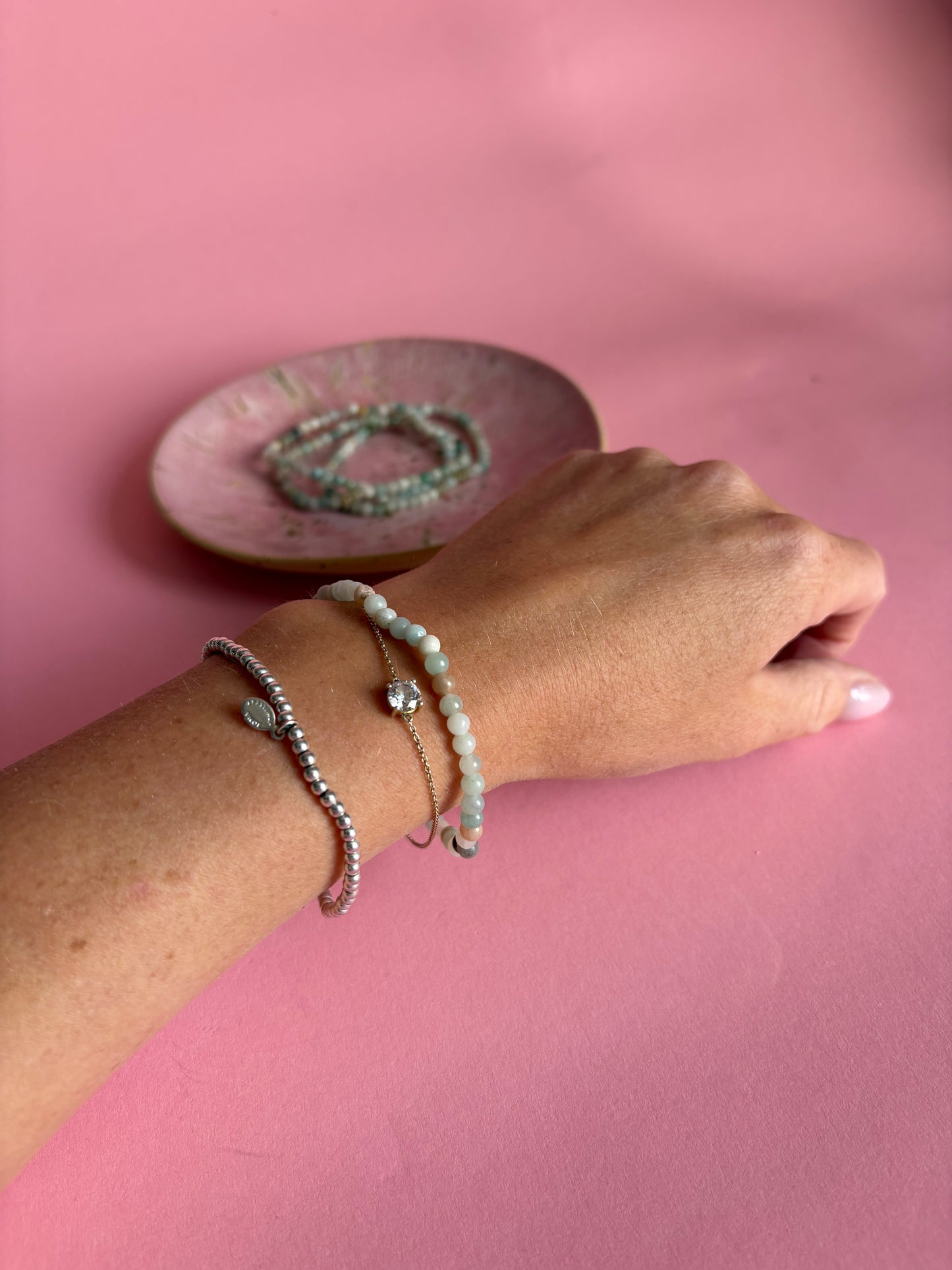 Armband Amazonit