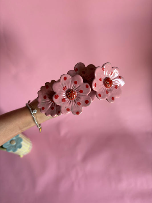 Blümchen rosa rot