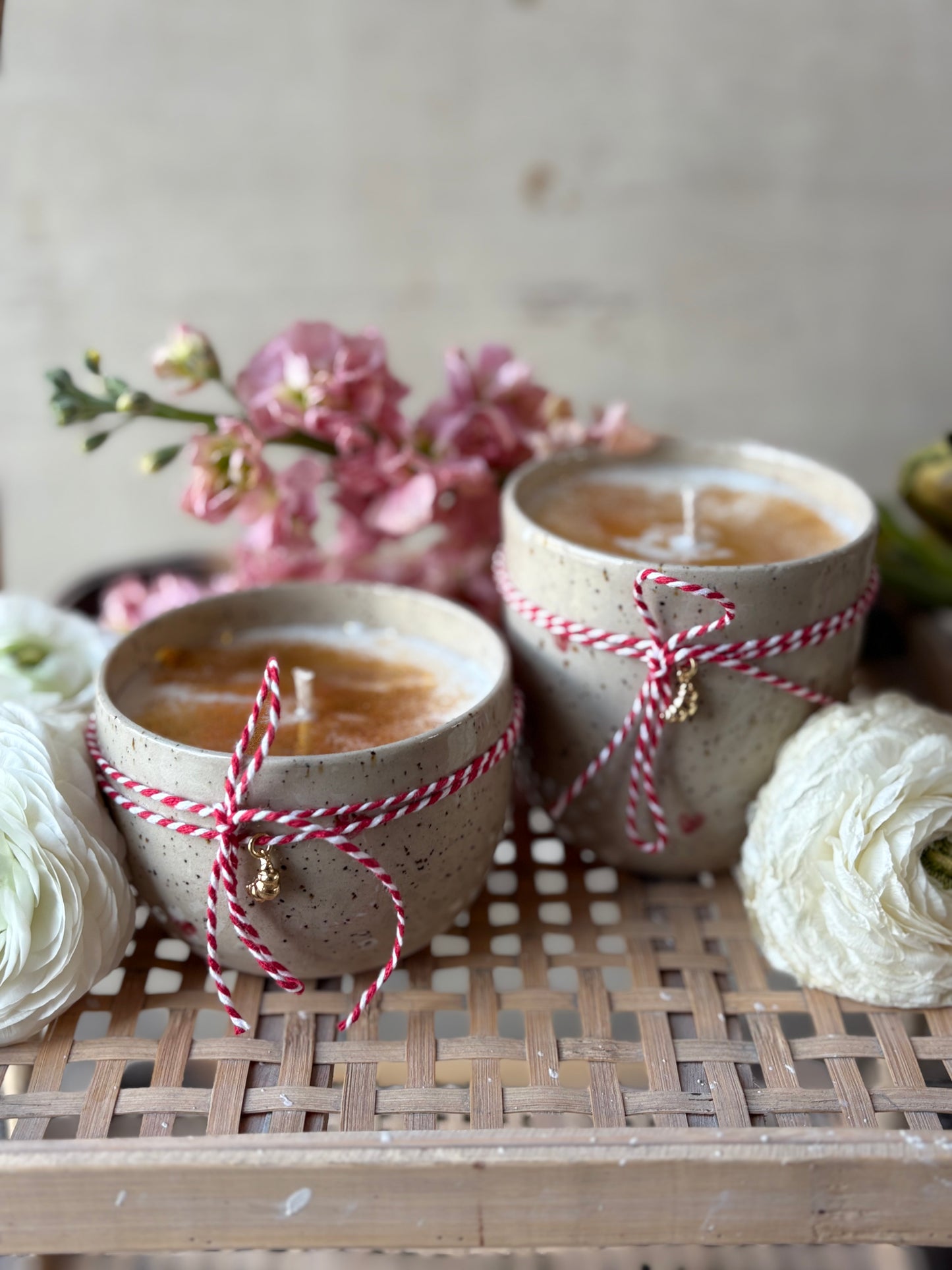 Herzchen Kerzen niedrig