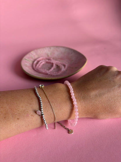 Armband Rosenquarz