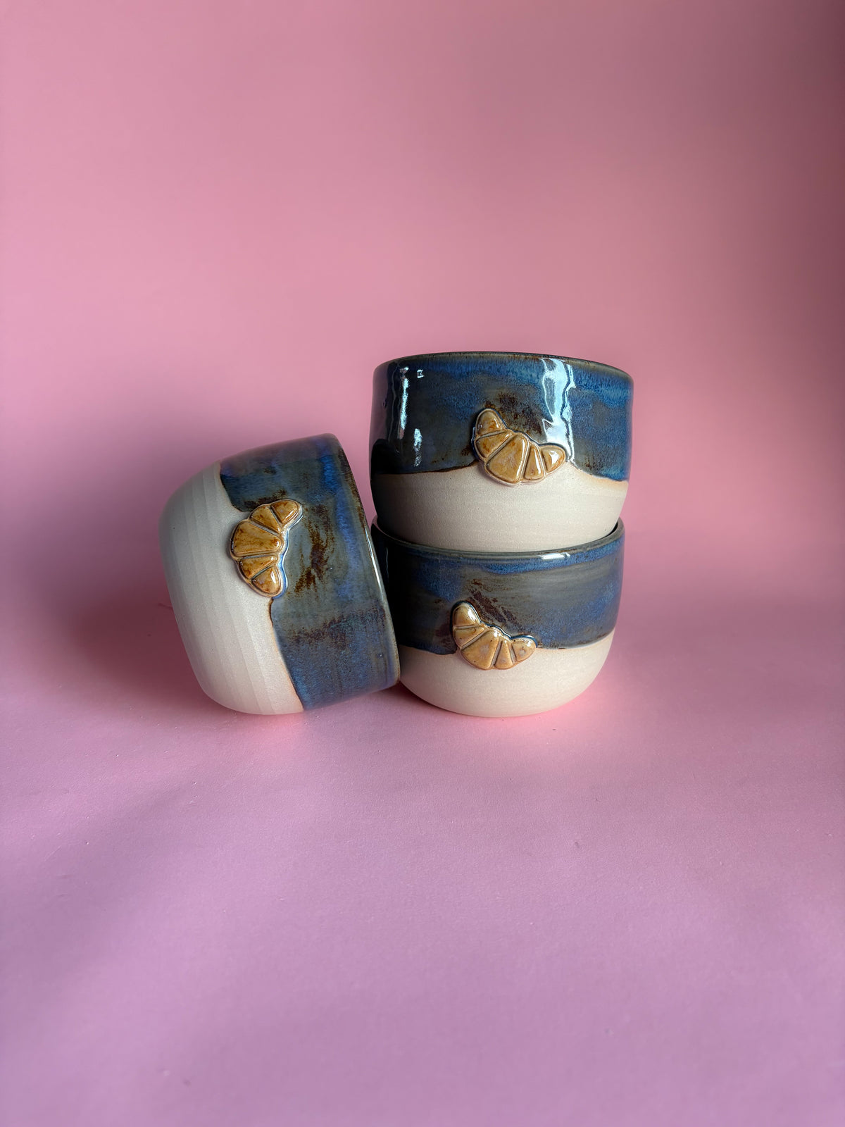Cornettie Becher blau B-Ware